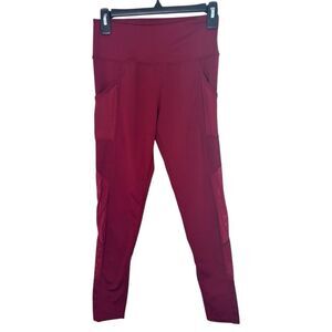 0 to 5 Red Athletic Leggings Size Small